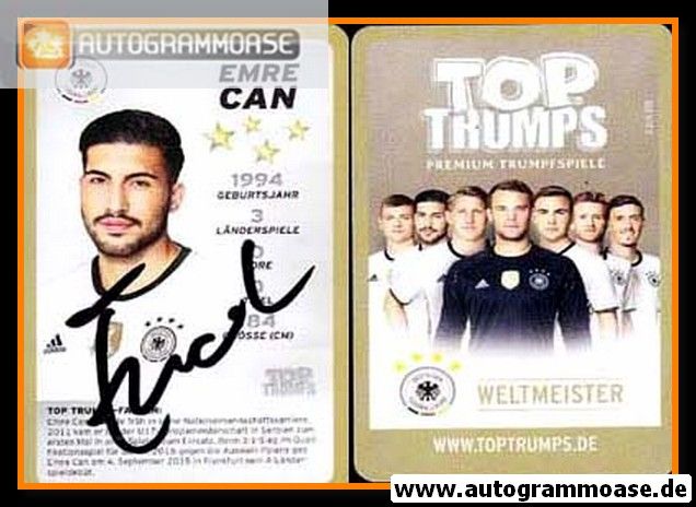 Autogramm Fussball | DFB | 2014 TT | Emre CAN