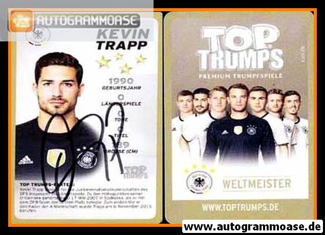 Autogramm Fussball | DFB | 2014 TT | Kevin TRAPP