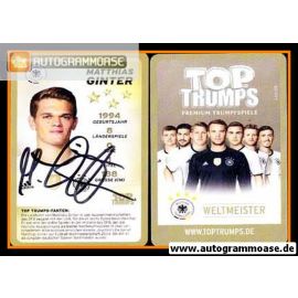 Autogramm Fussball | DFB | 2014 TT | Matthias GINTER