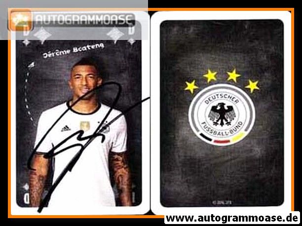 Autogramm Fussball | DFB | 2016 Skat | Jerome BOATENG