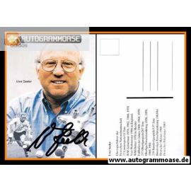 Autogramm Fussball | DFB | 2000er Adidas | Uwe SEELER (Collage)