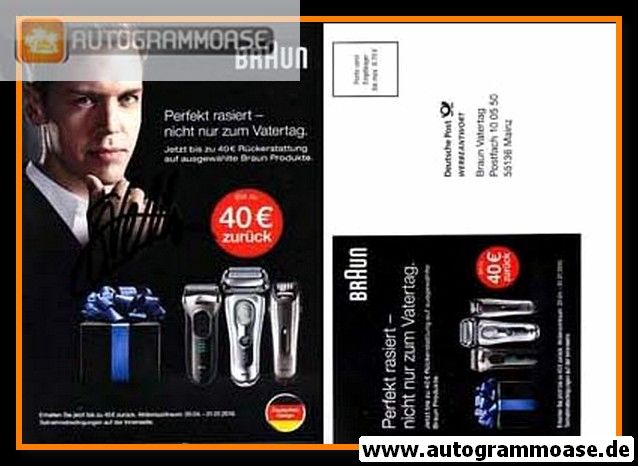 Autogramm Formel 1 | Sebastian VETTEL | 2016 (Braun) 1