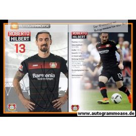 Autogramm Fussball | Bayer Leverkusen | 2016 | Roberto HILBERT