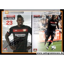 Autogramm Fussball | Bayer Leverkusen | 2016 | Danny DA COSTA
