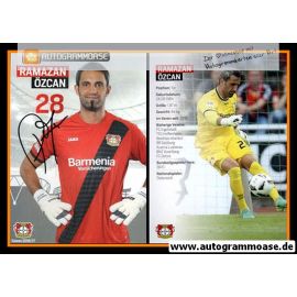 Autogramm Fussball | Bayer Leverkusen | 2016 | Ramazan ÖZCAN