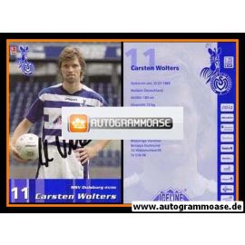 Autogramm Fussball | MSV Duisburg | 2005 | Carsten WOLTERS
