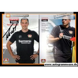 Autogramm Fussball | Bayer Leverkusen | 2016 | David THIEL