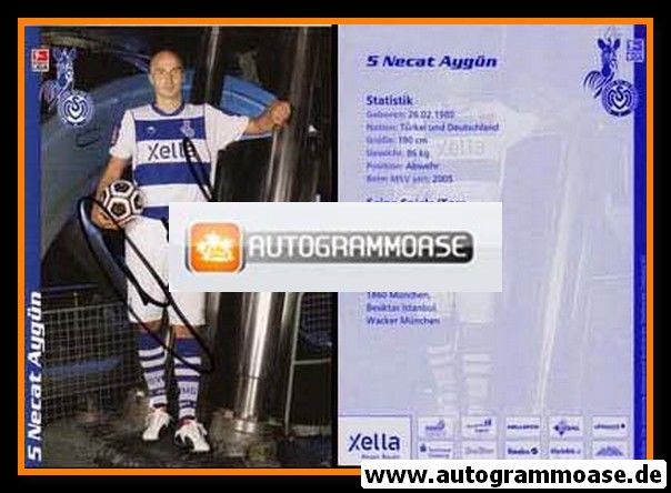 Autogramm Fussball | MSV Duisburg | 2006 | Necat AYGÜN