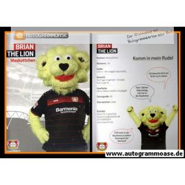 AK Fussball | Bayer Leverkusen | 2016 | BRIAN THE LION (Maskottchen)