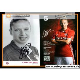 Autogramm Fussball (D) | FC Bayern München | 2016 | Caroline ABBE