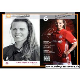 Autogramm Fussball (D) | FC Bayern München | 2016 | Katharina BAUNACH