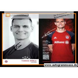 Autogramm Fussball (D) | FC Bayern München | 2016 | Thomas WÖRLE