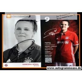 Autogramm Fussball (D) | FC Bayern München | 2016 | Vanessa BÜRKI