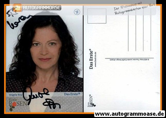 Autogramm TV | ARD | Angela ROY | 2007 "Rote Rosen" (Jander)