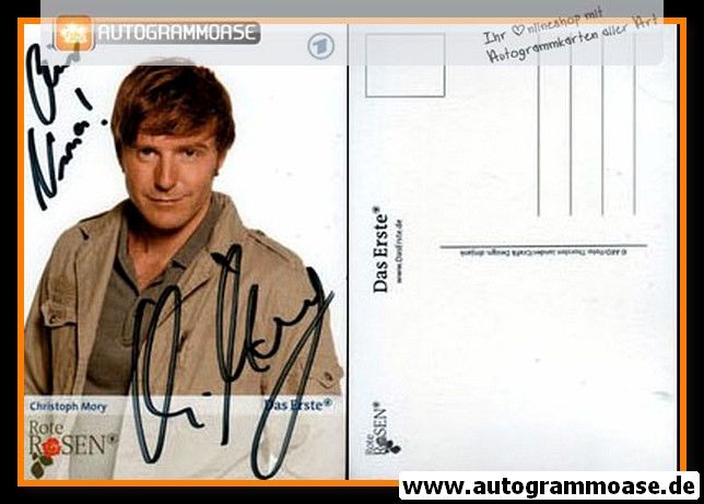 Autogramm TV | ARD | Christoph MORY | 2007 "Rote Rosen"