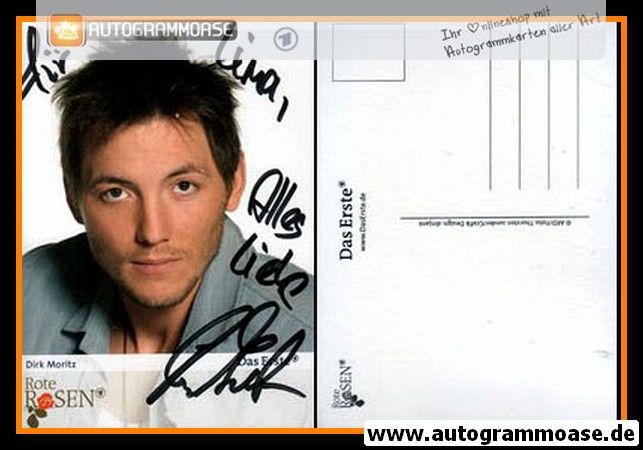 Autogramm TV | ARD | Dirk MORITZ | 2007 "Rote Rosen"