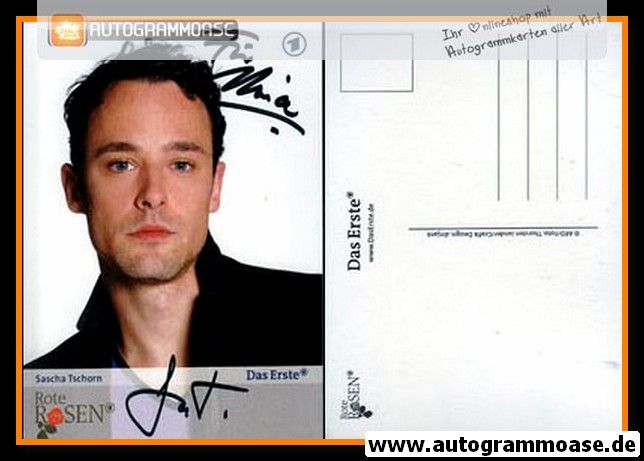 Autogramm TV | ARD | Sascha TSCHORN | 2007 "Rote Rosen" (Manthey)