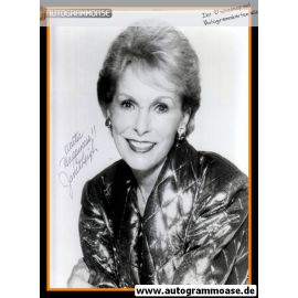 Autogramm Film (USA) | Janet LEIGH | 1990er Foto (Portrait SW) XL