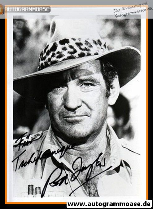 Autogramm Film (Australien) | Rod TAYLOR | 1970er Foto (Portrait SW)