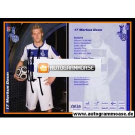 Autogramm Fussball | MSV Duisburg | 2006 | Markus DAUN