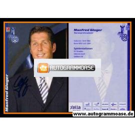 Autogramm Fussball | MSV Duisburg | 2006 | Manfred GLOGER