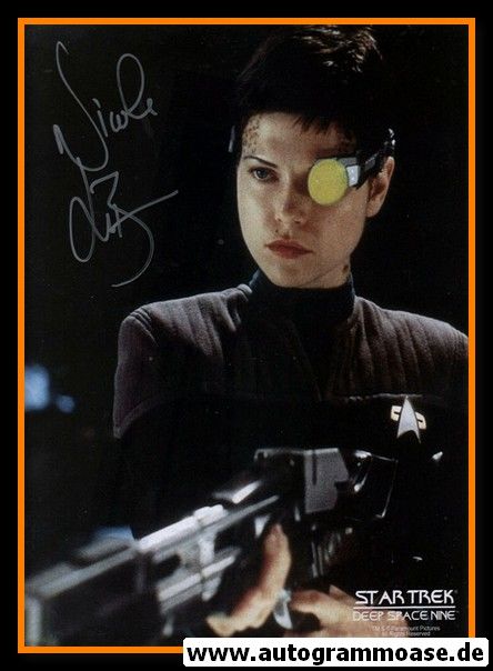 Autogramm Film (Kanada) | Nicole DE BOER | 1990er "Star Trek" (Deep Space 9)