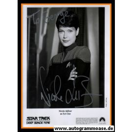 Autogramm Film (Kanada) | Nicole DE BOER | 1998 "Star Trek" DS9 Ezri Dax