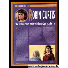Autogramm Film (USA) | Robin CURTIS | 1980er (Star Trek Magazin)