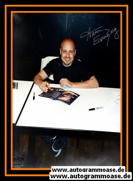 Autogramm Film (USA) | Aron EISENBERG | 1990er Foto (Portrait Color Convention)