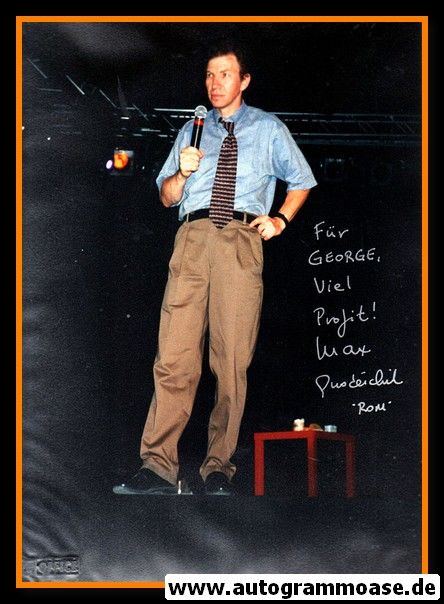Autogramm Film (USA) | Max GRODENCHIK | 2000er Foto (Privataufnahme) 2