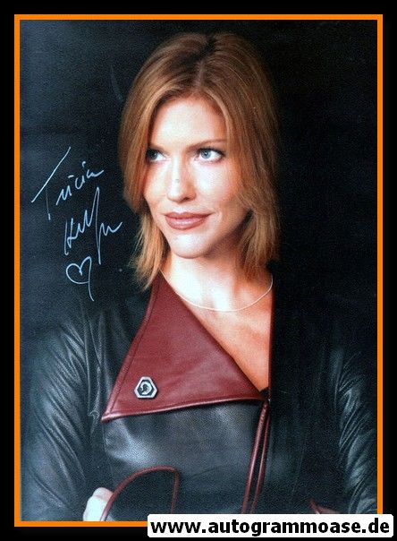 Autogramm Film (Kanada) | Tricia HELFER | 2000er Foto "Battlestar Galactica"