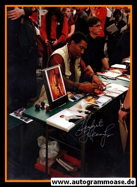 Autogramm Film (USA) | Herbert JEFFERSON jr. | 2000er Foto (Portrait Color Convention) 1