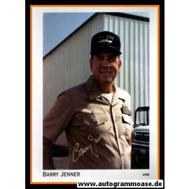 Autogramm Film (USA) | Barry JENNER | 1990er Foto "JAG"