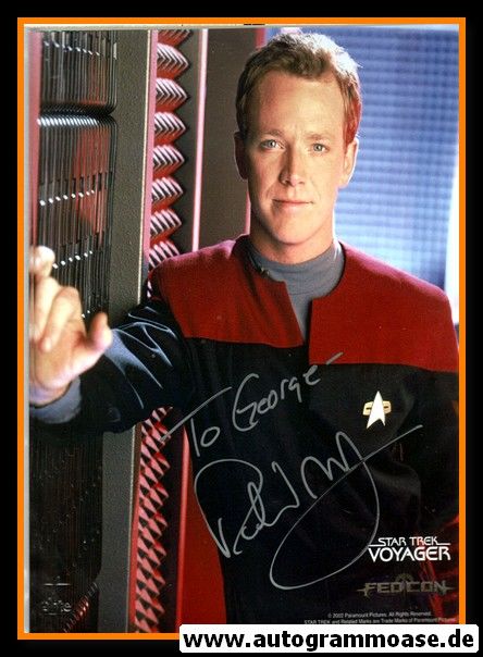 Autogramm Film (USA) | Robert Duncan McNEILL | 2002 "Star Trek" (Tom Paris)