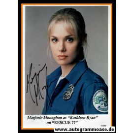 Autogramm Film (USA) | Marjorie MONAGHAN | 1999 Foto "Rescue 77"