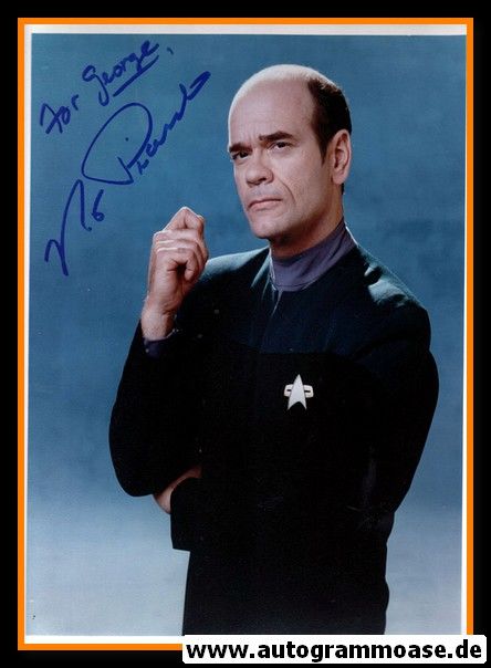 Autogramm Film (USA) | Robert PICARDO | 2000er Foto "Star Trek" (EMH) 2