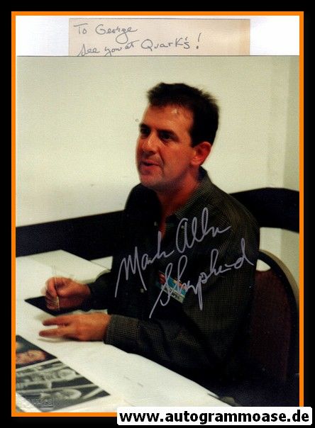 Autogramm Film (USA) | Mark Allen SHEPHERD | 1990er Foto (Portrait Color Convention) 1 _