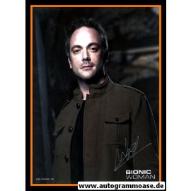 Autogramm Film (UK) | Mark SHEPPARD | 2007 Foto "Bionic Woman"