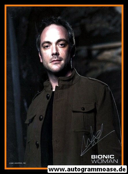 Autogramm Film (UK) | Mark SHEPPARD | 2007 Foto "Bionic Woman"