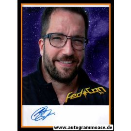 Autogramm Raumfahrt | Matt TAYLOR | 2015 Foto (FedCon 24)