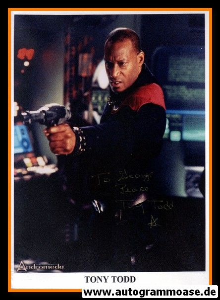 Autogramm Film (USA) | Tony TODD | 2000er "Andromeda"