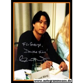 Autogramm Film (USA) | Garrett WANG | 1990er Foto (Portrait Color Convention) 1 _