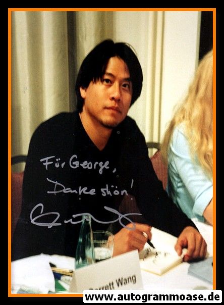 Autogramm Film (USA) | Garrett WANG | 1990er Foto (Portrait Color Convention) 1 _