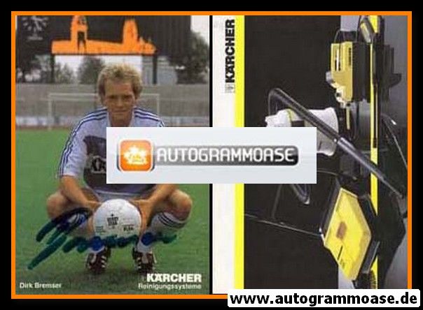 Autogramm Fussball | MSV Duisburg | 1991 | Dirk BREMSER