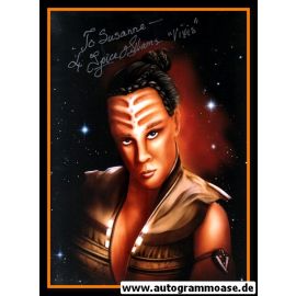 Autogramm Film (USA) | Spice WILLIAMS | 1989 Foto "Star Trek" (Vixis)