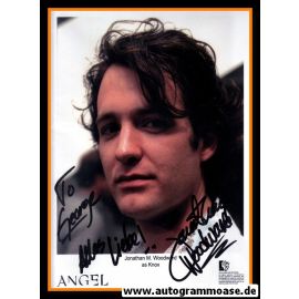 Autogramm Film (USA) | Jonathan WOODWARD | 2000 Foto "Angel" (Knox)