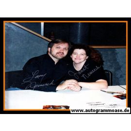 Autogramme Film (USA) | Janet + Larry NEMECEK | 1990er Foto (Portrait Color Convention)