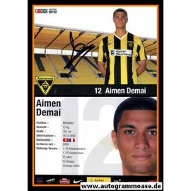 Autogramm Fussball | Alemannia Aachen | 2009 | Aimen DEMAI