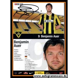 Autogramm Fussball | Alemannia Aachen | 2009 | Benjamin AUER