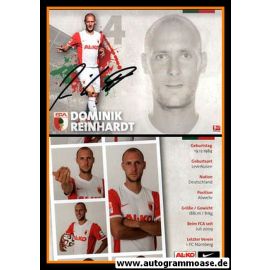Autogramm Fussball | FC Augsburg | 2014 | Dominik REINHARDT